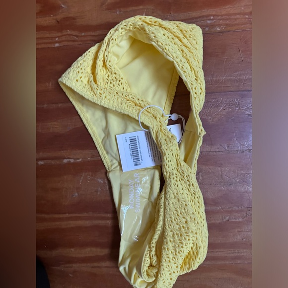 Monday Swimwear Yellow Bikini Bottom - Picture 2 of 3